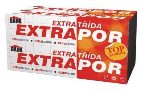 Podlahový šedý polystyren EXTRAPOR 100 S   !!! SUPER AKCE !!!