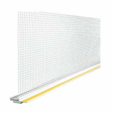 Okenní profil s tkaninou 6x100mm 2,4m    AKCE !!