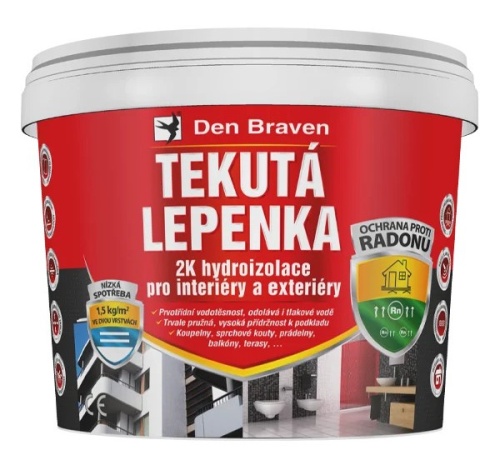 Tekutá lepenka 2K hydroizolace