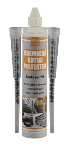 Chemická kotva POLYESTER Silver Line 300ml