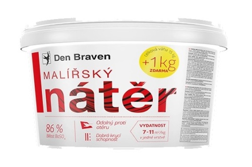 Malířský nátěr 14+1kg zdarma